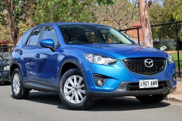 2013 Mazda CX-5 Maxx Sport (4x2) Blue 6 Speed Automatic