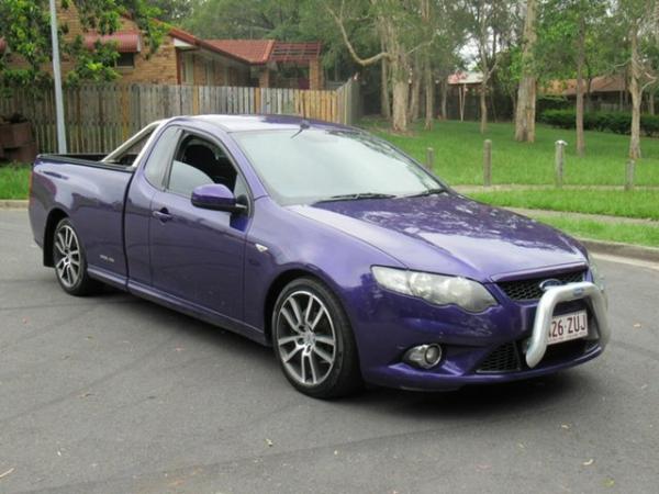 2011 Ford Falcon FG MkII XR6 Ute Super Cab Purple 6 Speed Sports Automatic