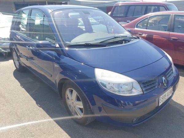 2006 Renault Scenic II J84 Dynamique Blue Diamond 4 Speed Sports Automatic