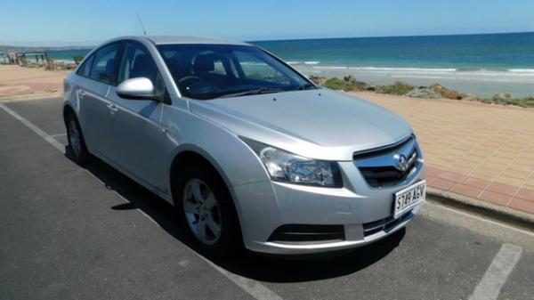 2010 Holden Cruze JG CD Silver 6 Speed Sports Automatic