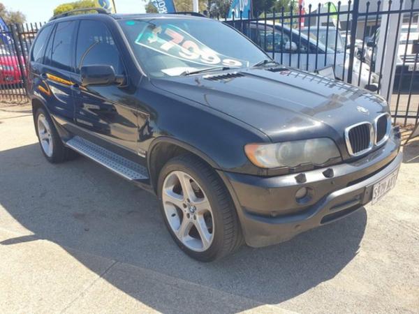 2003 BMW X5 E53 d Steptronic Black 5 Speed Sports Automatic