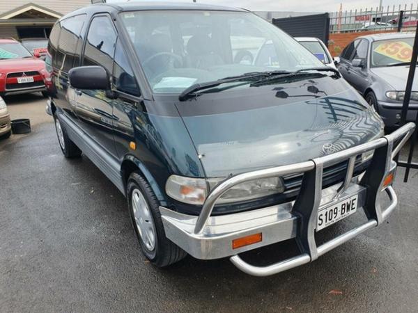 1997 Toyota Tarago TCR10R MY98 Getaway II Blue 4 Speed Automatic