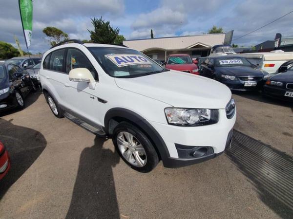 2012 Holden Captiva CG Series II 7 AWD CX White 6 Speed Sports Automatic