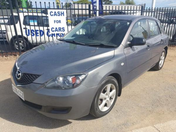 2008 Mazda 3 BK1032 MY08 SP23 Silver 5 Speed Sports Automatic