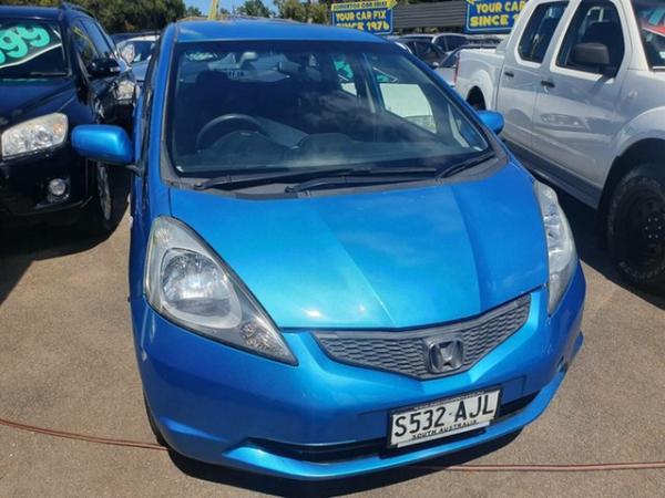 2010 Honda Jazz GE MY10 GLi Blue 5 Speed Automatic