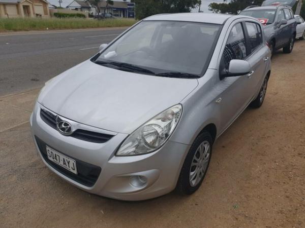 2011 Hyundai i20 PB MY12 Active Silver 4 Speed Automatic