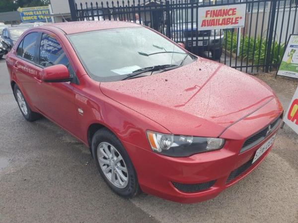 2009 Mitsubishi Lancer CJ MY09 ES Sportback Red 6 Speed Constant Variable