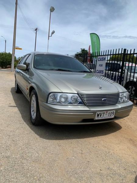 2001 Ford Fairlane AU II Ghia Silver 4 Speed Automatic