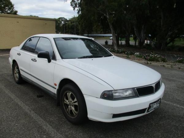 1997 Mitsubishi Magna TE Executive White 4 Speed Automatic