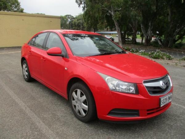 2009 Holden Cruze JG CD Red 5 Speed Manual