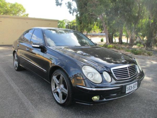 2002 Mercedes-Benz E-Class W211 E500 Elegance Black 5 Speed Sports Automatic