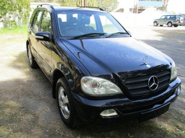 2003 Mercedes-Benz M-Class W163 MY03 ML350 Luxury Black 5 Speed Sports Automatic