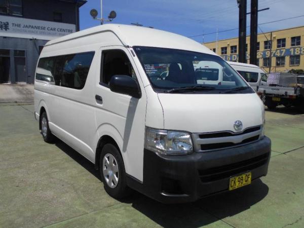 2013 TOYOTA HIACE COMMUTER KDH223R MY12 UPGRADE