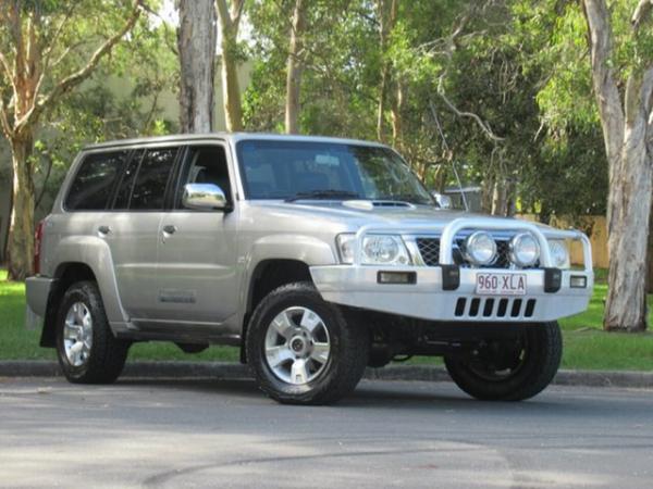 2008 Nissan Patrol GU 6 MY08 TI Silver 5 Speed Manual