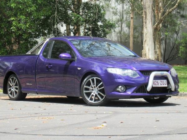 2011 Ford Falcon FG MkII XR6 Ute Super Cab Purple 6 Speed Sports Automatic