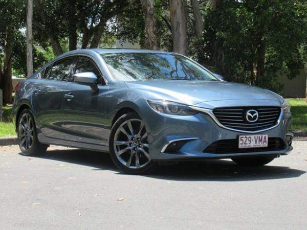 2015 Mazda 6 GJ1032 GT SKYACTIV-Drive Blue 6 Speed Sports Automatic