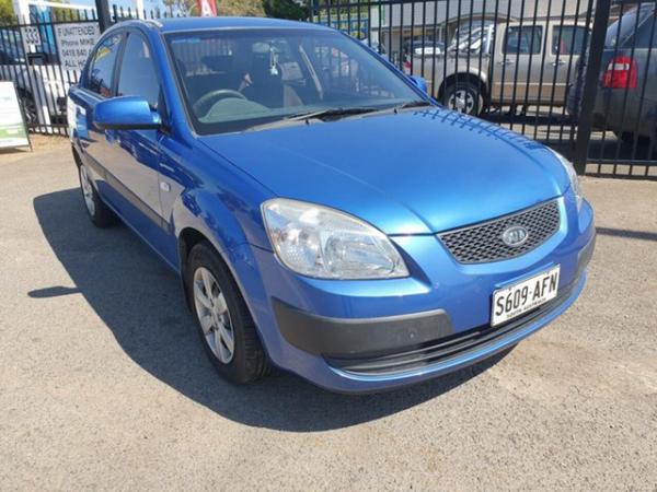 2008 Kia Rio JB MY07 EX-L Blue 4 Speed Automatic