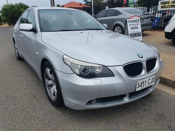 2004 BMW 5 Series E60 530i Steptronic M Sport Silver 6 Speed Sports Automatic