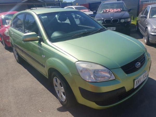 2007 Kia Rio JB MY07 LX Green 5 Speed Manual