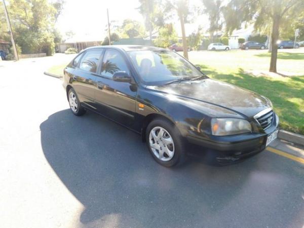 2005 Hyundai Elantra XD MY05 Black 4 Speed Automatic