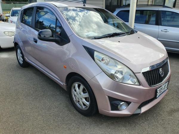 2011 Holden Barina Spark MJ MY11 CD Silver 5 Speed Manual