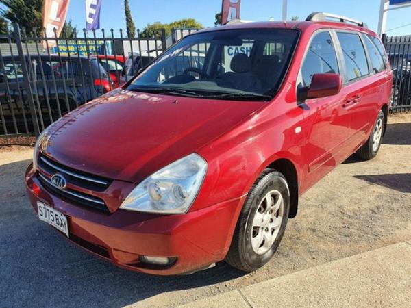 2006 Kia Carnival VQ MY07 EX Luxury Red 4 Speed Sports Automatic