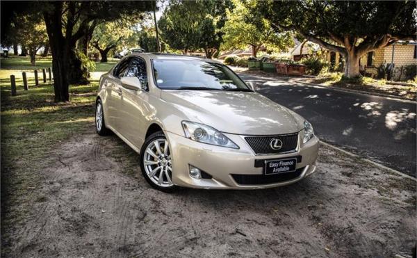 2007 LEXUS IS250 4D SEDAN SPORTS LUXURY GSE20R