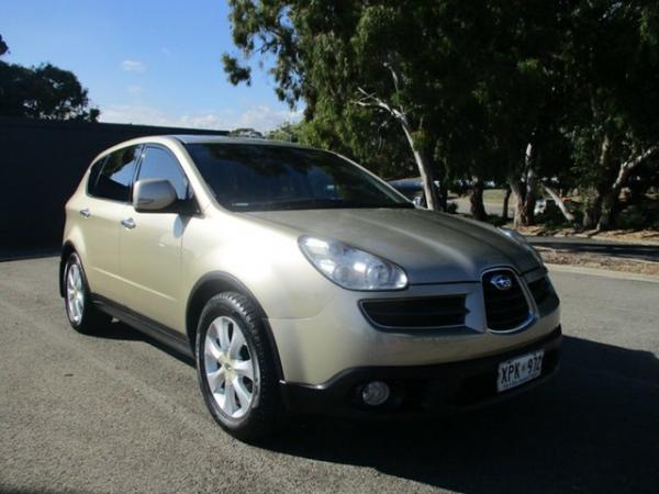 2007 Subaru Tribeca B9 MY07 R AWD Gold 5 Speed Sports Automatic