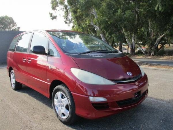 2003 Toyota Tarago ACR30R GLX Maroon 4 Speed Automatic