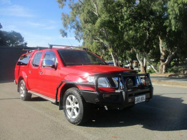 2010 Nissan Navara D40 MY10 ST-X Red 5 Speed Automatic