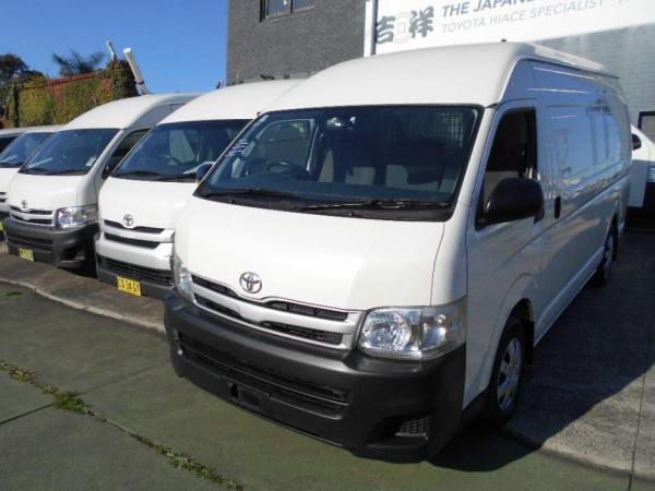 2012 TOYOTA HIACE SLWB KDH221R MY12 UPGRADE