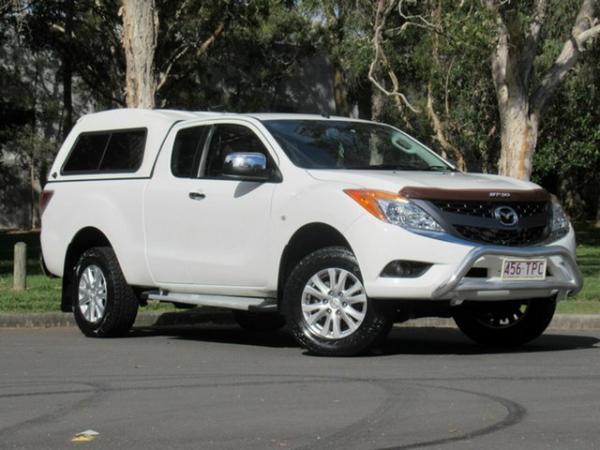 2012 Mazda BT-50 UP0YF1 XTR Freestyle White 6 Speed Manual