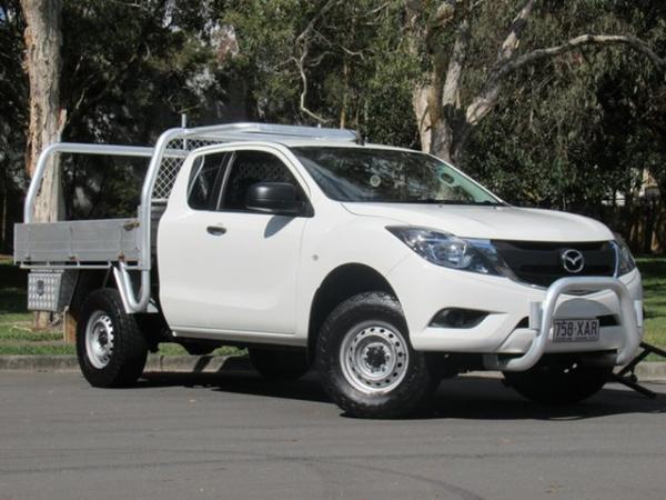 2017 Mazda BT-50 UR0YG1 XT Freestyle 4x2 Hi-Rider White 6 Speed Sports Automatic