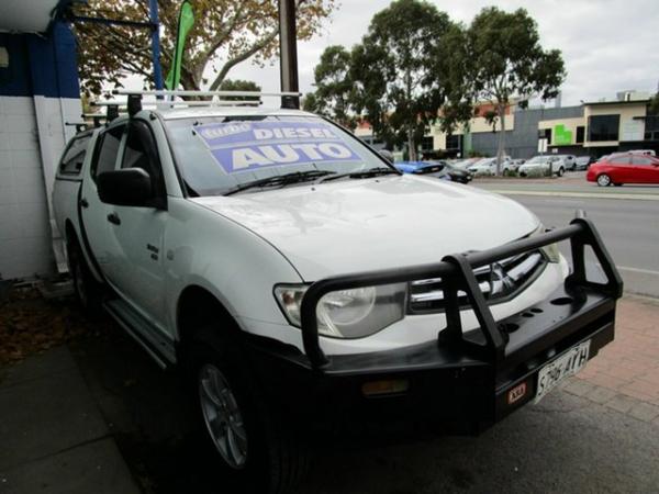 2010 Mitsubishi Triton MN MY10 GLX (4x4) White 4 Speed Automatic 4x4