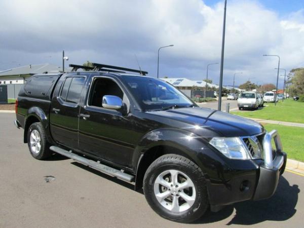 2011 Nissan Navara D40 Series 4 ST-X (4x4) Black 5 Speed Automatic Dual Cab