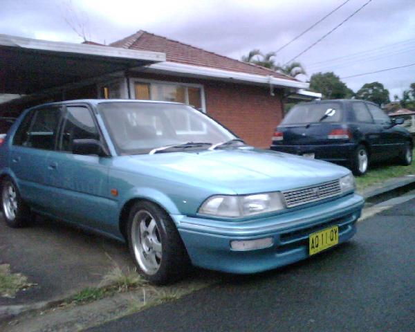 1993 Toyota corolla csi fuel injected