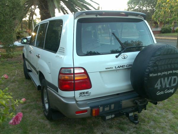 2002 Toyota Landcruiser 100 series GXL