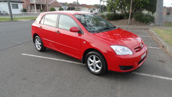 2005 Toyota Corolla Ascent Sports