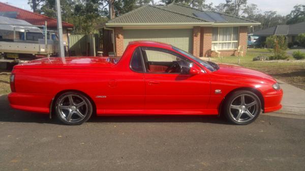 2001 Holden ute series 2 ss