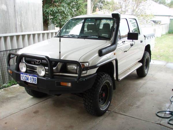 2002 Toyota hilux dual cab ute