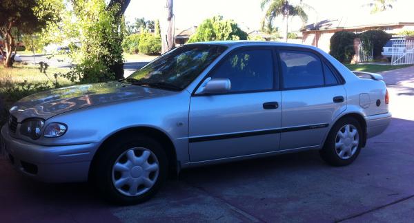 2001 Toyota Corolla ascent 