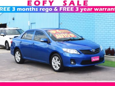 2012 Toyota Corolla Sedan