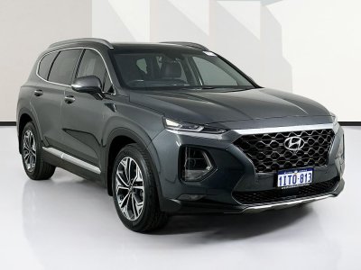 2019 Hyundai SANTA FE TM HIGHLANDER CRDi SATIN DARK AWD 8 SP AUTOMATIC