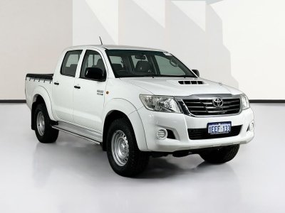2013 Toyota HILUX KUN26R MY12 SR (4x4) 4 SP AUTOMATIC