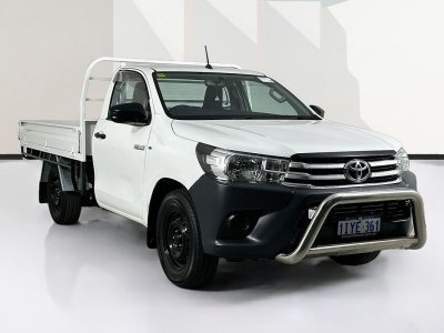 2018 Toyota HILUX TGN121R MY19 WORKMATE 6 SP AUTOMATIC