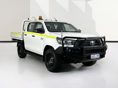 2021 Toyota HILUX GUN126R SR (4x4) 6 SP AUTOMATIC