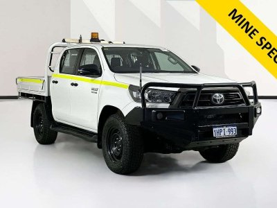 2022 Toyota HILUX GUN126R SR (4x4) STEEL WHEELS 6 SP AUTOMATIC