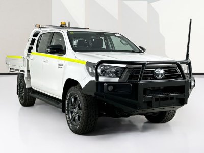 2022 Toyota HILUX GUN126R SR (4x4) 6 SP AUTOMATIC