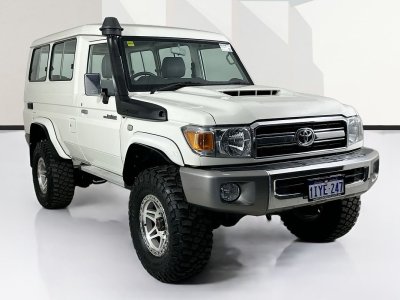 2022 Toyota LANDCRUISER 70 SERIES VDJ78R GXL TROOP CARRIER 5 SP MANUAL