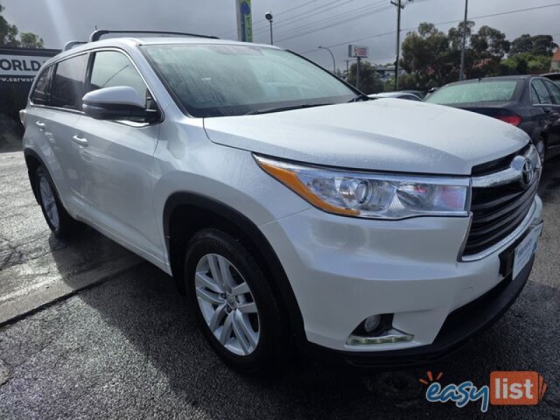 2014 Toyota Kluger GSU50R GX Wagon Automatic